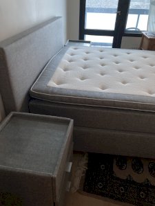 Jenkkisänky 160x200 TEVLA GC60 harmaa-29 